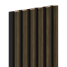 Mexen Lam-B lamele ścienne 275 x 30 cm, płyta HDF 4 mm, fornir techniczny, Heban Królewski - S100-275307-3015-020