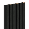 Mexen Lam-B lamele ścienne 275 x 30 cm, płyta HDF 4 mm, fornir techniczny, Dąb Czarny Srebrzysty - S100-275307-3015-025