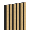 Mexen Lam-F lamele ścienne akustyczne 275 x 30 cm, filc 8 mm, fornir techniczny, Bambus Naturalny - S105-275307-3015-011