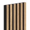 Mexen Lam-F lamele ścienne akustyczne 275 x 30 cm, filc 8 mm, fornir techniczny, Sosna Klasyczna - S105-275307-3015-012