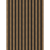 Mexen Lam-F lamele ścienne akustyczne 275 x 30 cm, filc 8 mm, fornir techniczny, Orzech Natural - S105-275307-3015-016