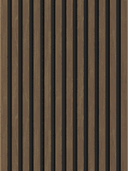Mexen Lam-F lamele ścienne akustyczne 275 x 30 cm, filc 8 mm, fornir techniczny, Orzech Kakaowy - S105-275307-3015-018