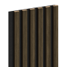 Mexen Lam-F lamele ścienne akustyczne 275 x 30 cm, filc 8 mm, fornir techniczny, Heban Królewski - S105-275307-3015-020
