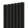 Mexen Lam-F lamele ścienne akustyczne 275 x 30 cm, filc 8 mm, fornir techniczny, Heban Czarny - S105-275307-3015-023