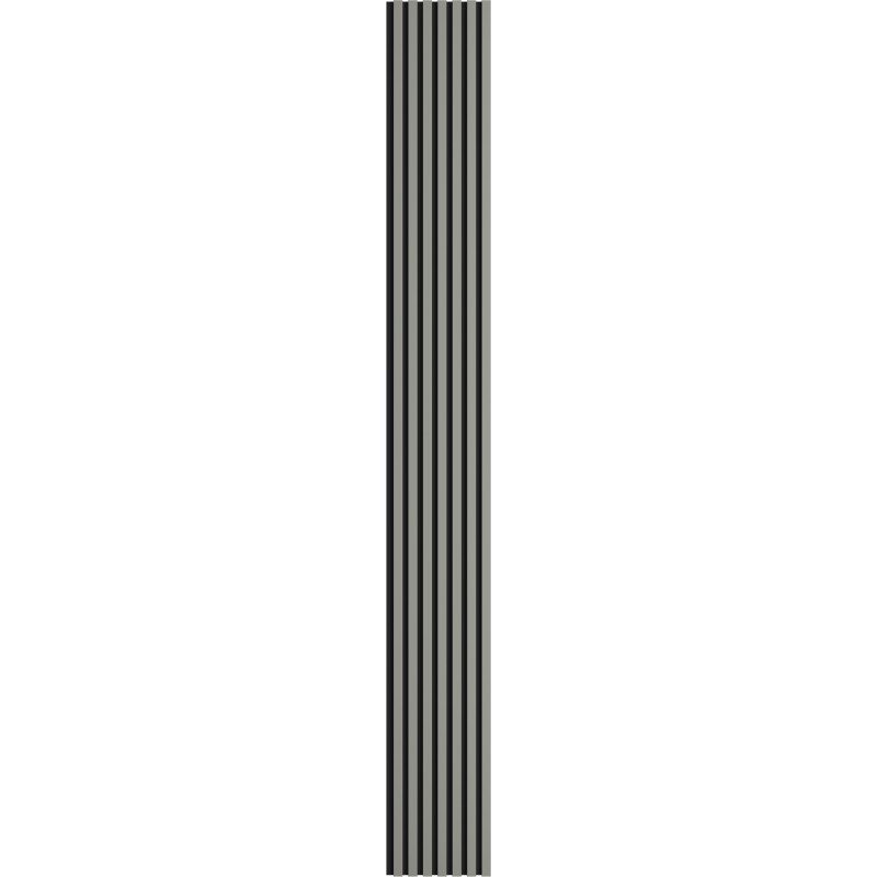 Mexen Lam-B lamele ścienne 275 x 31,5 cm, płyta HDF 4 mm, Szary Mat - S100-275317-2812-052