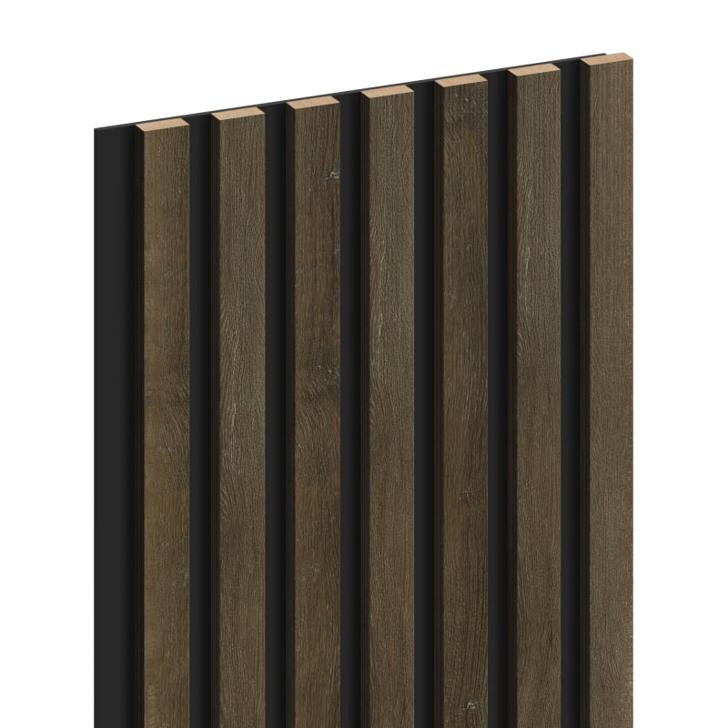 Mexen Lam-B lamele ścienne 275 x 31,5 cm, płyta HDF 4 mm, Dąb Espresso - S100-275317-2812-065