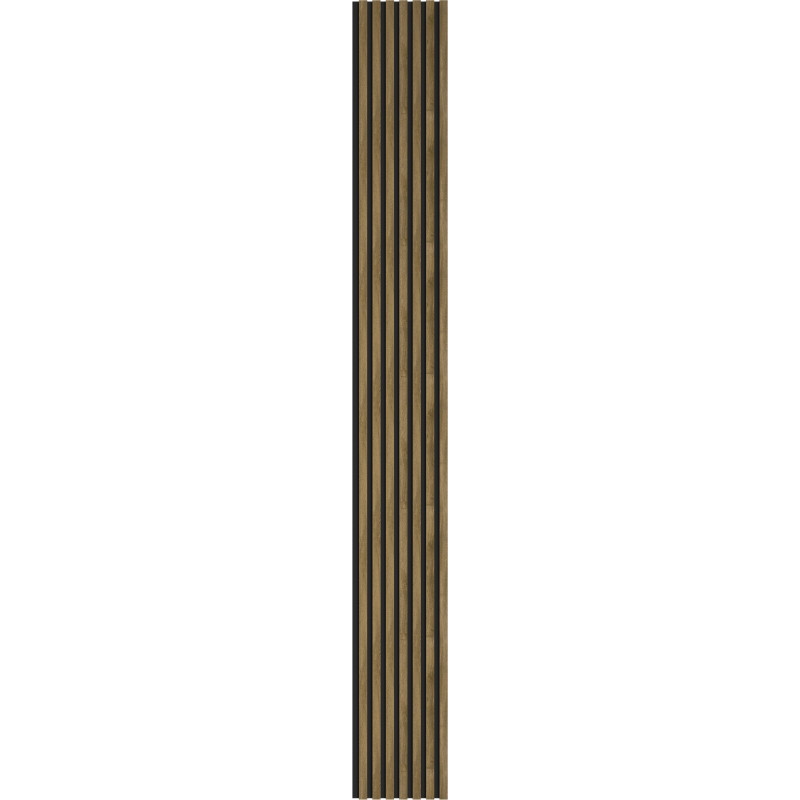 Mexen Lam-B lamele ścienne 275 x 31,5 cm, płyta HDF 4 mm, Dąb Klasyczny - S100-275317-2812-072