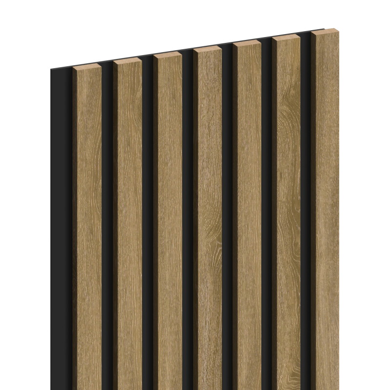Mexen Lam-B lamele ścienne 275 x 31,5 cm, płyta HDF 4 mm, Dąb Klasyczny - S100-275317-2812-072