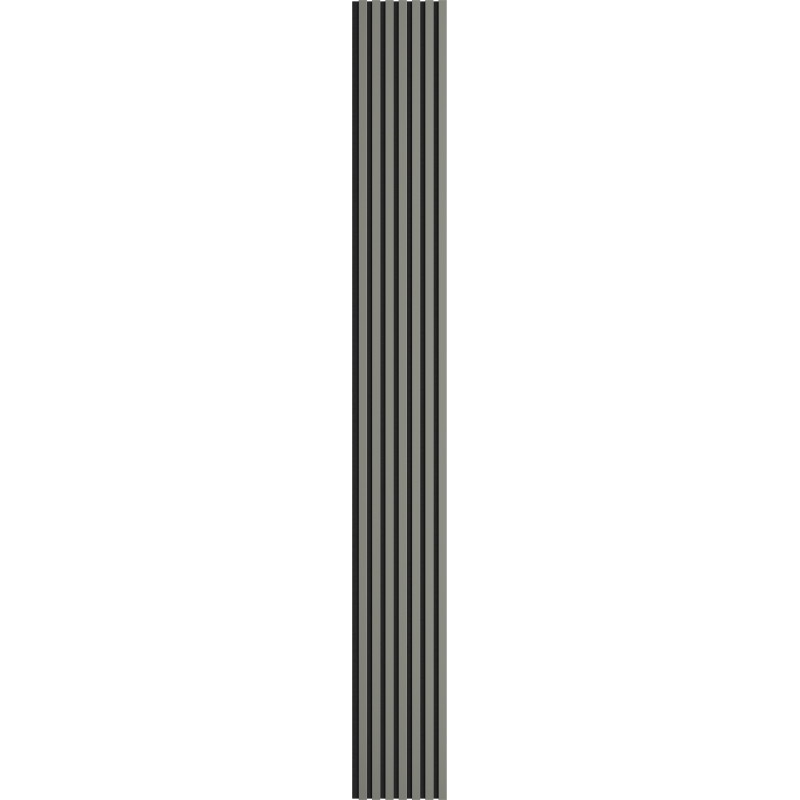 Mexen Lam-F lamele ścienne akustyczne 275 x 31,5 cm, filc 6 mm, Szary Mat - S105-275317-2812-052