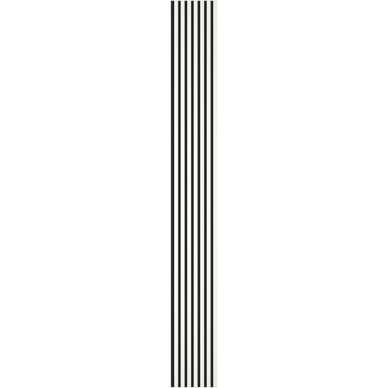 Mexen Lam-F lamele ścienne akustyczne 275 x 31,5 cm, filc 6 mm, Biały Połysk - S105-275317-2812-054