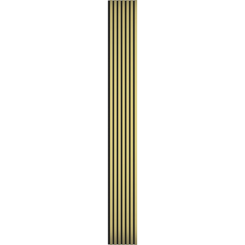 Mexen Lam-F lamele ścienne akustyczne 275 x 31,5 cm, filc 6 mm, Złoty - S105-275317-2812-057