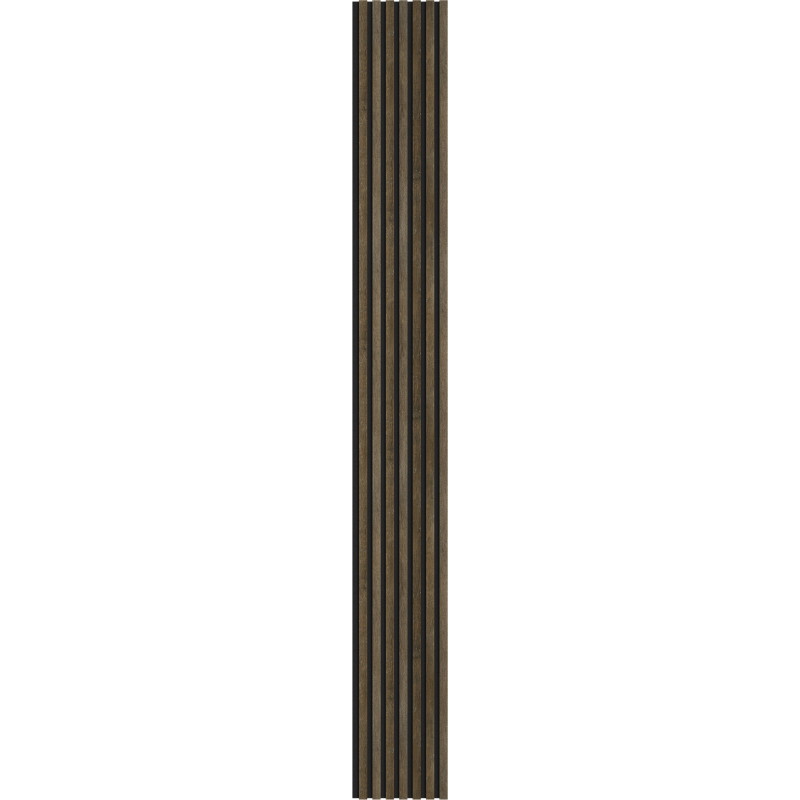 Mexen Lam-F lamele ścienne akustyczne 275 x 31,5 cm, filc 6 mm, Dąb Espresso - S105-275317-2812-065
