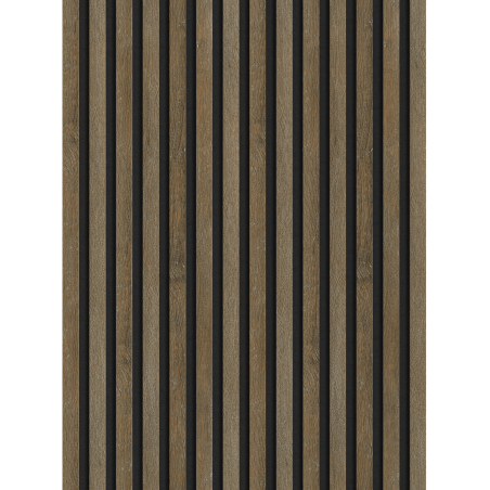 Mexen Lam-F lamele ścienne akustyczne 275 x 31,5 cm, filc 6 mm, Dąb Espresso - S105-275317-2812-065