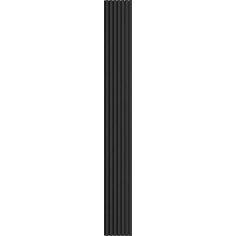 Mexen Lam-F lamele ścienne akustyczne 275 x 31,5 cm, filc 6 mm, Len Czarny - S105-275317-2812-069