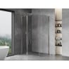 Mexen Mist T kabina prysznicowa uchylna 100 x 75 cm, transparent, chrom - 8A4T-100-075-01-00