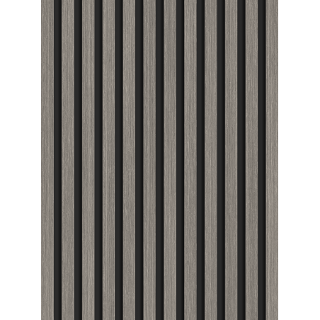 Mexen Lam-B lamele ścienne 275 x 30 cm, płyta HDF 4 mm, fornir techniczny, Dąb Srebrzysty - S100-275307-3015-007