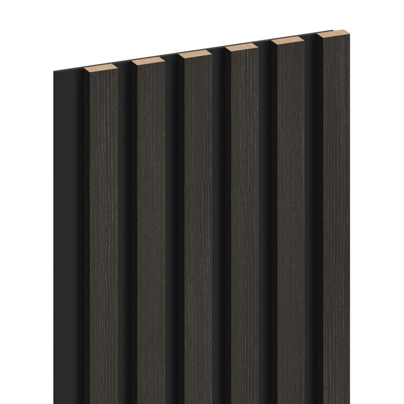Mexen Lam-B lamele ścienne 275 x 30 cm, płyta HDF 4 mm, fornir techniczny, Orzech Srebrzysty - S100-275307-3015-009