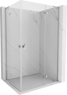 Mexen Mist-H L Duo kabina prysznicowa uchylna prawa 75 x 85 cm, transparent, chrom - 8A5L-075L-085P-01-00
