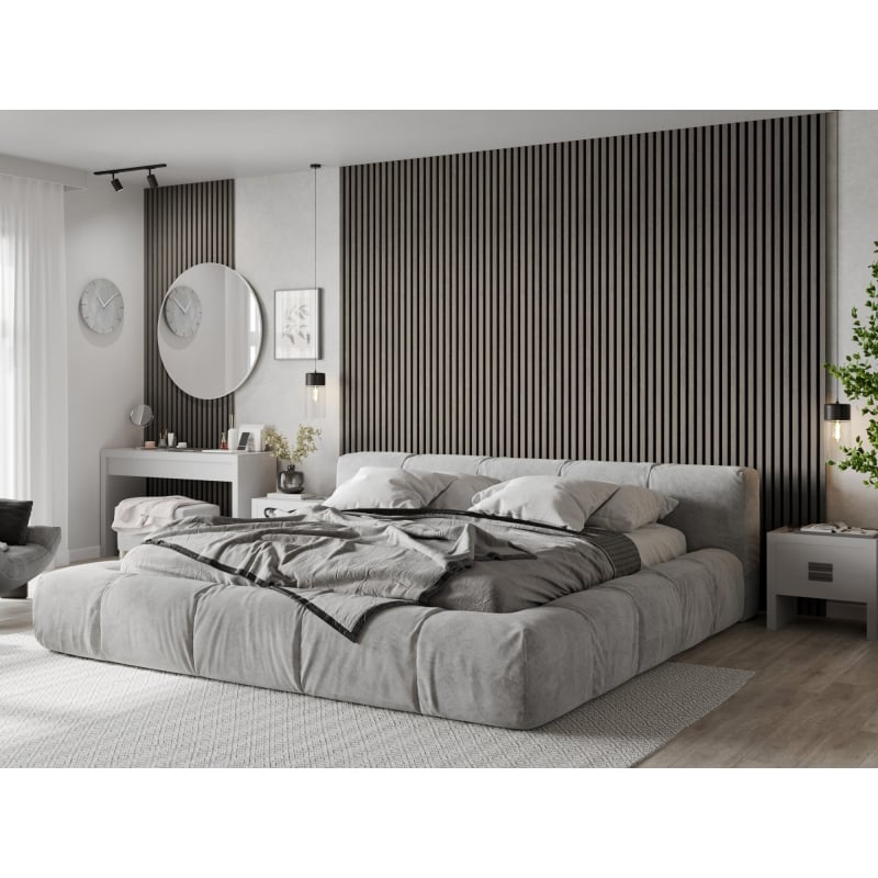 Mexen Lam-B lamele ścienne 275 x 30 cm, płyta HDF 4 mm, fornir techniczny, Dąb Popielaty - S100-275307-3015-005