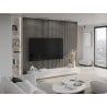 Mexen Lam-B lamele ścienne 275 x 30 cm, płyta HDF 4 mm, fornir techniczny, Dąb Stalowy - S100-275307-3015-006