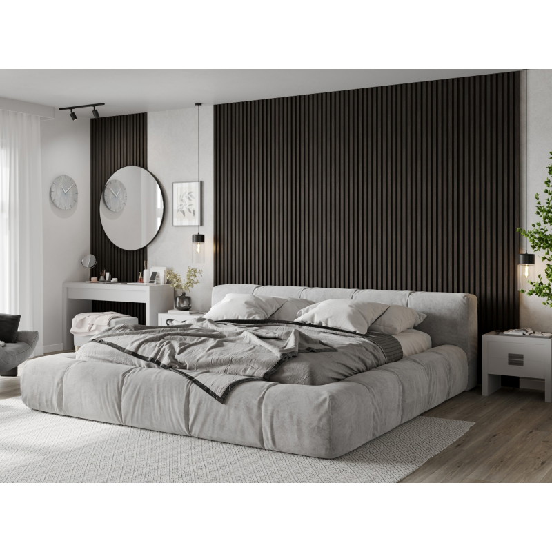 Mexen Lam-B lamele ścienne 275 x 30 cm, płyta HDF 4 mm, fornir techniczny, Orzech Srebrzysty - S100-275307-3015-009