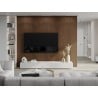 Mexen Lam-B lamele ścienne 275 x 30 cm, płyta HDF 4 mm, fornir techniczny, Mahoń Rubinowy - S100-275307-3015-013
