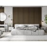 Mexen Lam-B lamele ścienne 275 x 30 cm, płyta HDF 4 mm, fornir techniczny, Orzech Natural - S100-275307-3015-016