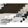 Mexen Lam-B lamele ścienne 275 x 30 cm, płyta HDF 4 mm, fornir techniczny, Heban Królewski - S100-275307-3015-020