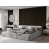 Mexen Lam-B lamele ścienne 275 x 30 cm, płyta HDF 4 mm, fornir techniczny, Heban Królewski - S100-275307-3015-020