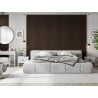 Mexen Lam-B lamele ścienne 275 x 30 cm, płyta HDF 4 mm, fornir techniczny, Heban Brązowy - S100-275307-3015-022