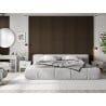 Mexen Lam-B lamele ścienne 275 x 30 cm, płyta HDF 4 mm, fornir techniczny, Orzech Palony - S100-275307-3015-024