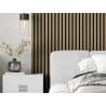 Mexen Lam-F lamele ścienne akustyczne 275 x 30 cm, filc 8 mm, fornir techniczny, Dąb Szlachetny - S105-275307-3015-004