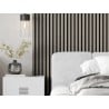Mexen Lam-F lamele ścienne akustyczne 275 x 30 cm, filc 8 mm, fornir techniczny, Dąb Popielaty - S105-275307-3015-005
