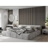 Mexen Lam-F lamele ścienne akustyczne 275 x 30 cm, filc 8 mm, fornir techniczny, Dąb Popielaty - S105-275307-3015-005