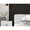 Mexen Lam-F lamele ścienne akustyczne 275 x 30 cm, filc 8 mm, fornir techniczny, Orzech Srebrzysty - S105-275307-3015-009