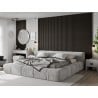 Mexen Lam-F lamele ścienne akustyczne 275 x 30 cm, filc 8 mm, fornir techniczny, Orzech Srebrzysty - S105-275307-3015-009