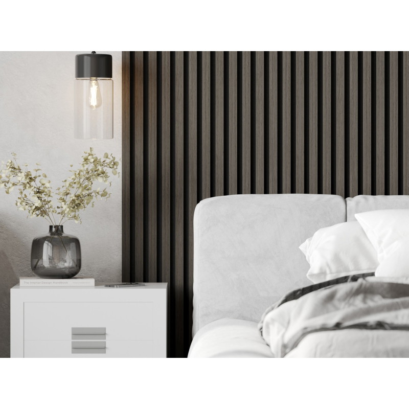 Mexen Lam-F lamele ścienne akustyczne 275 x 30 cm, filc 8 mm, fornir techniczny, Dąb Onyksowy - S105-275307-3015-010