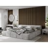 Mexen Lam-F lamele ścienne akustyczne 275 x 30 cm, filc 8 mm, fornir techniczny, Orzech Natural - S105-275307-3015-016