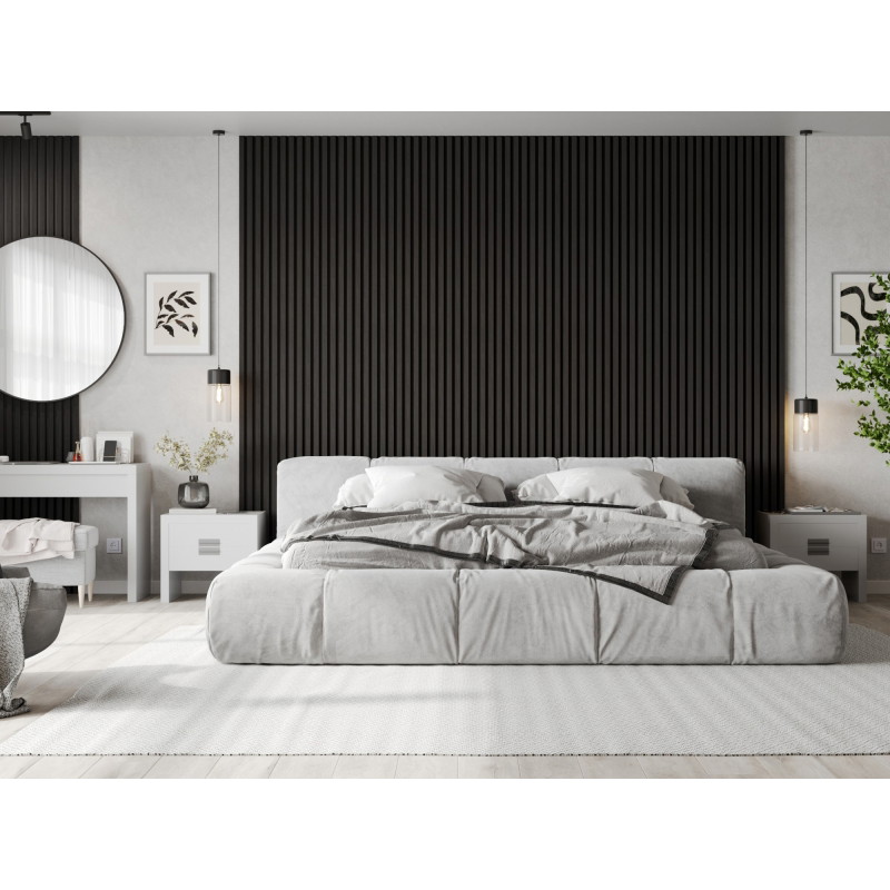 Mexen Lam-F lamele ścienne akustyczne 275 x 30 cm, filc 8 mm, fornir techniczny, Heban Czarny - S105-275307-3015-023