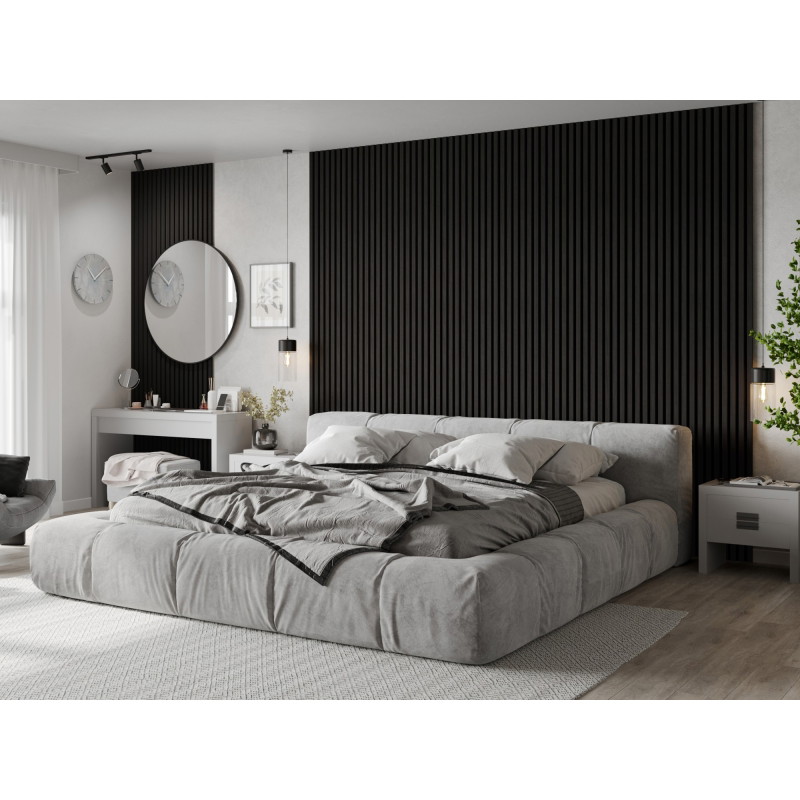 Mexen Lam-F lamele ścienne akustyczne 275 x 30 cm, filc 8 mm, fornir techniczny, Heban Czarny - S105-275307-3015-023