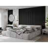 Mexen Lam-F lamele ścienne akustyczne 275 x 30 cm, filc 8 mm, fornir techniczny, Dąb Czarny Srebrzysty - S105-275307-3015-025