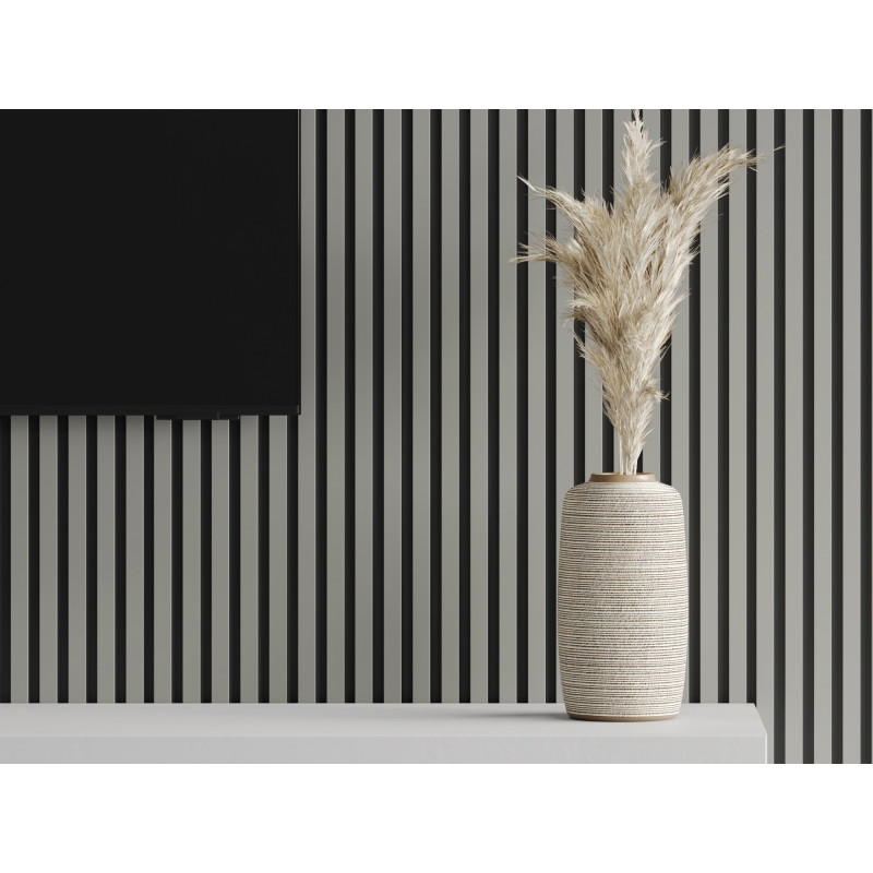 Mexen Lam-B lamele ścienne 275 x 31,5 cm, płyta HDF 4 mm, Szary Mat - S100-275317-2812-052