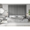 Mexen Lam-B lamele ścienne 275 x 31,5 cm, płyta HDF 4 mm, Srebrny - S100-275317-2812-056