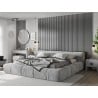 Mexen Lam-B lamele ścienne 275 x 31,5 cm, płyta HDF 4 mm, Srebrny - S100-275317-2812-056
