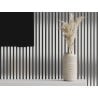 Mexen Lam-B lamele ścienne 275 x 31,5 cm, płyta HDF 4 mm, Srebrny - S100-275317-2812-056