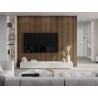 Mexen Lam-B lamele ścienne 275 x 31,5 cm, płyta HDF 4 mm, Dąb Mocca - S100-275317-2812-074
