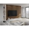 Mexen Lam-B lamele ścienne 275 x 31,5 cm, płyta HDF 4 mm, Dąb Mocca - S100-275317-2812-074