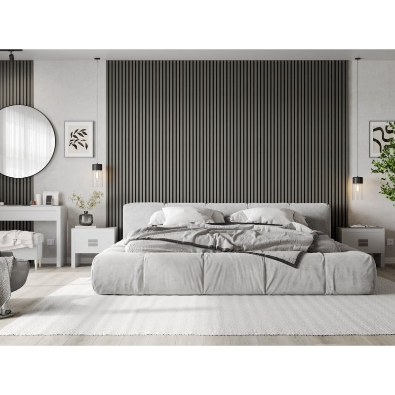 Mexen Lam-F lamele ścienne akustyczne 275 x 31,5 cm, filc 6 mm, Szary Mat - S105-275317-2812-052