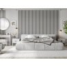 Mexen Lam-F lamele ścienne akustyczne 275 x 31,5 cm, filc 6 mm, Biały Połysk - S105-275317-2812-054