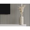 Mexen Lam-F lamele ścienne akustyczne 275 x 31,5 cm, filc 6 mm, Len Szary - S105-275317-2812-068